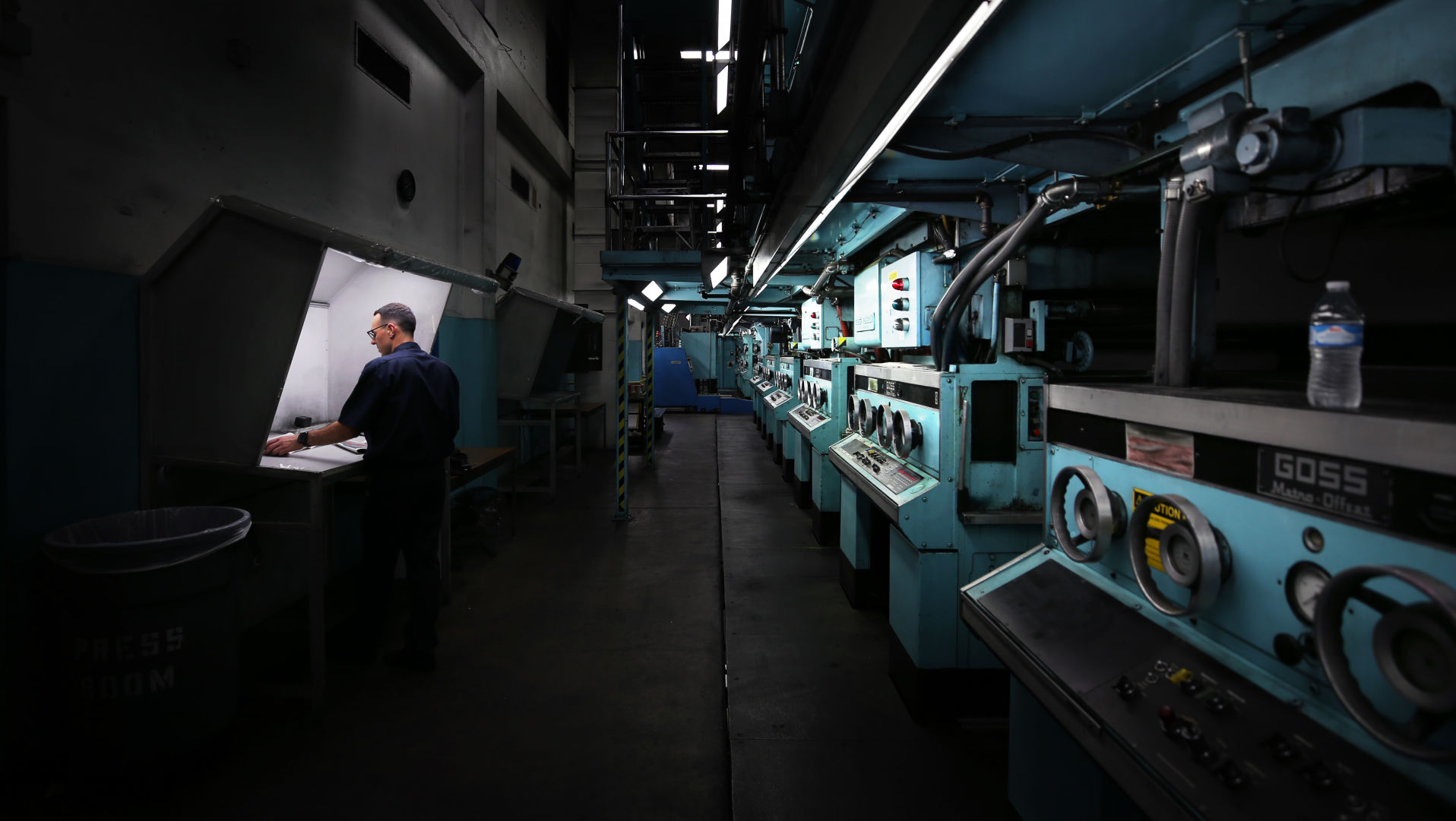 Printing press for Tucson Newspapers